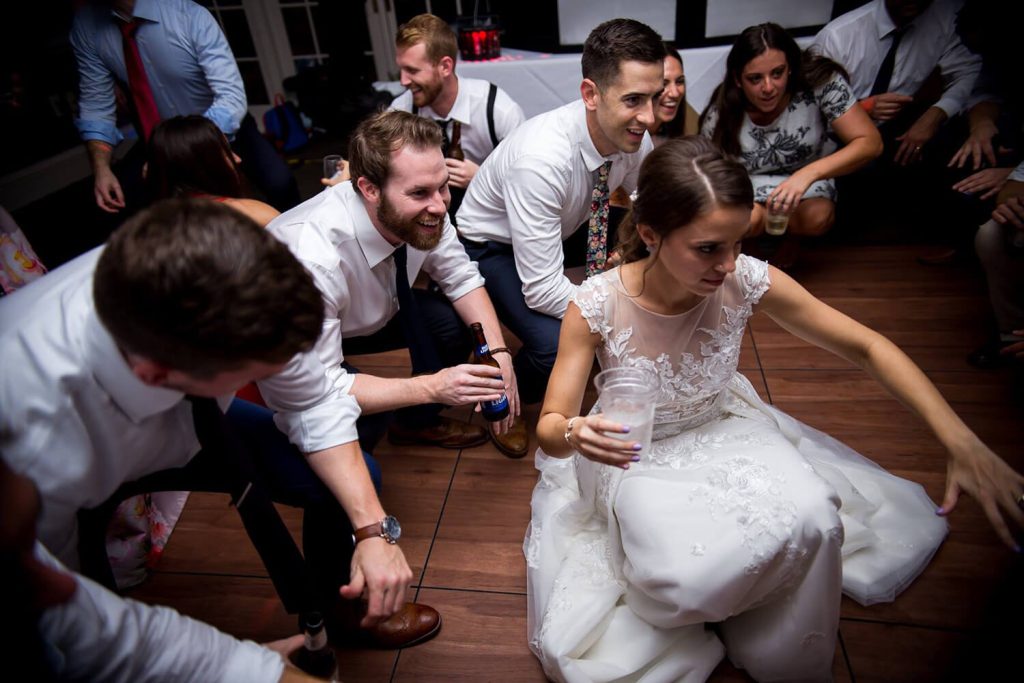 Booking page image inviting couples to hire the party starters